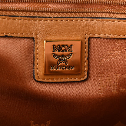 MCM Visetos Medium Duke Backpack Cognac 6 of 11