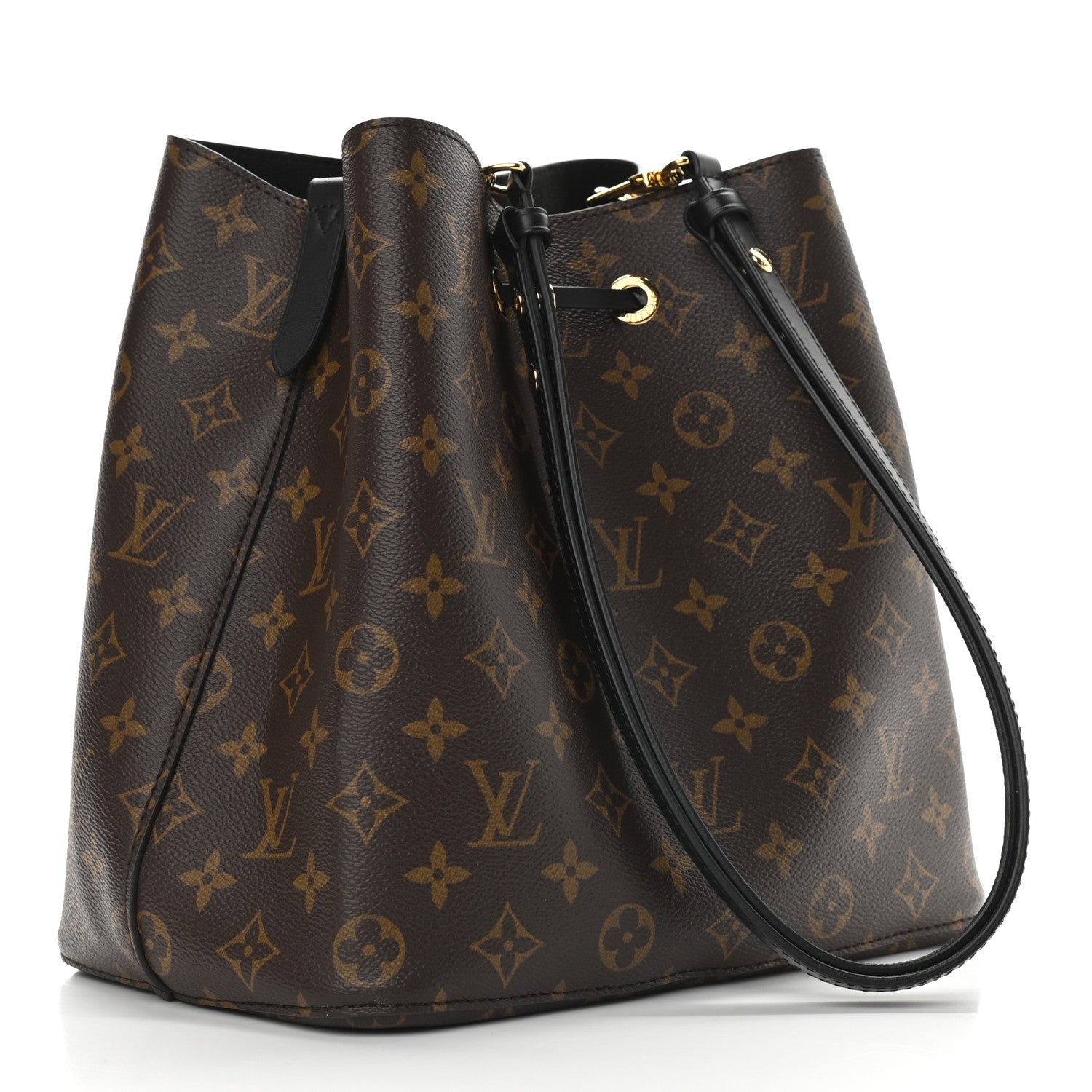 Louis Vuitton Monogram Neonoe MM Black 3 of 7