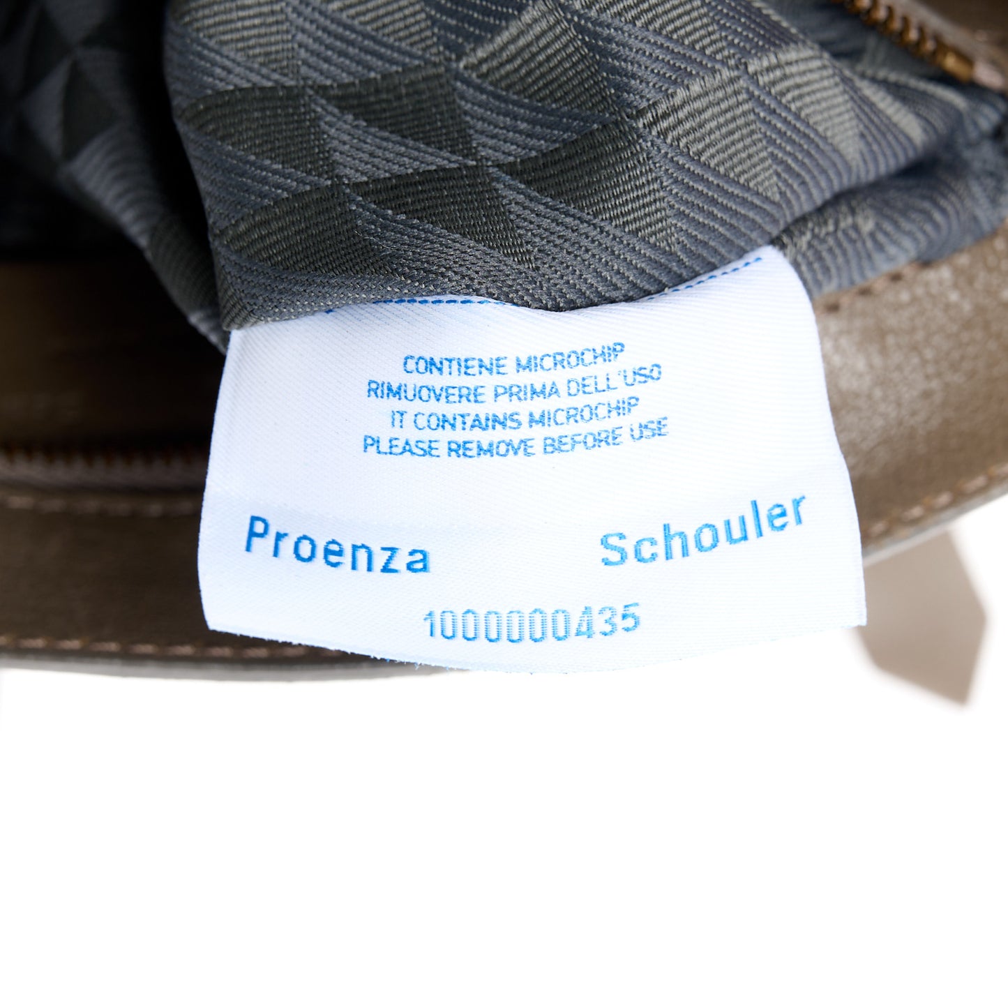 PROENZA SCHOULER Lambskin Medium PS1 Satchel Smoke