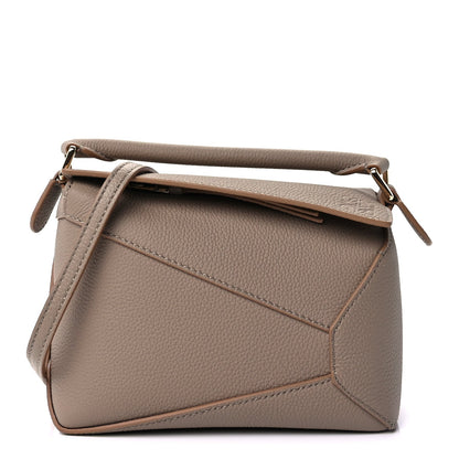 Loewe Calfskin Mini Puzzle Bag  Sand 1 of 8