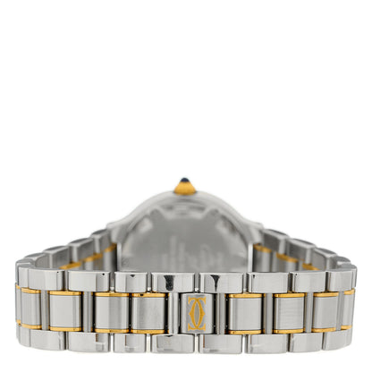 Cartier Stainless Steel 18K Yellow Gold 28mm Must de 21 Quartz Watch 3 of 4