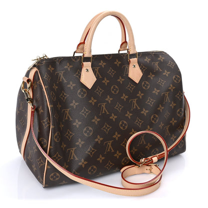Louis Vuitton Monogram Speedy Bandouliere 35 2 of 7