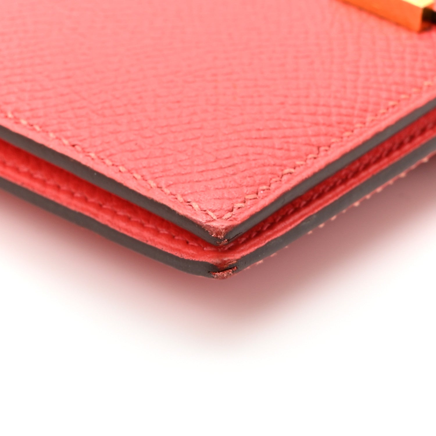 Hermes Epsom Bearn Compact Wallet Rose Jaipur 13 of 13