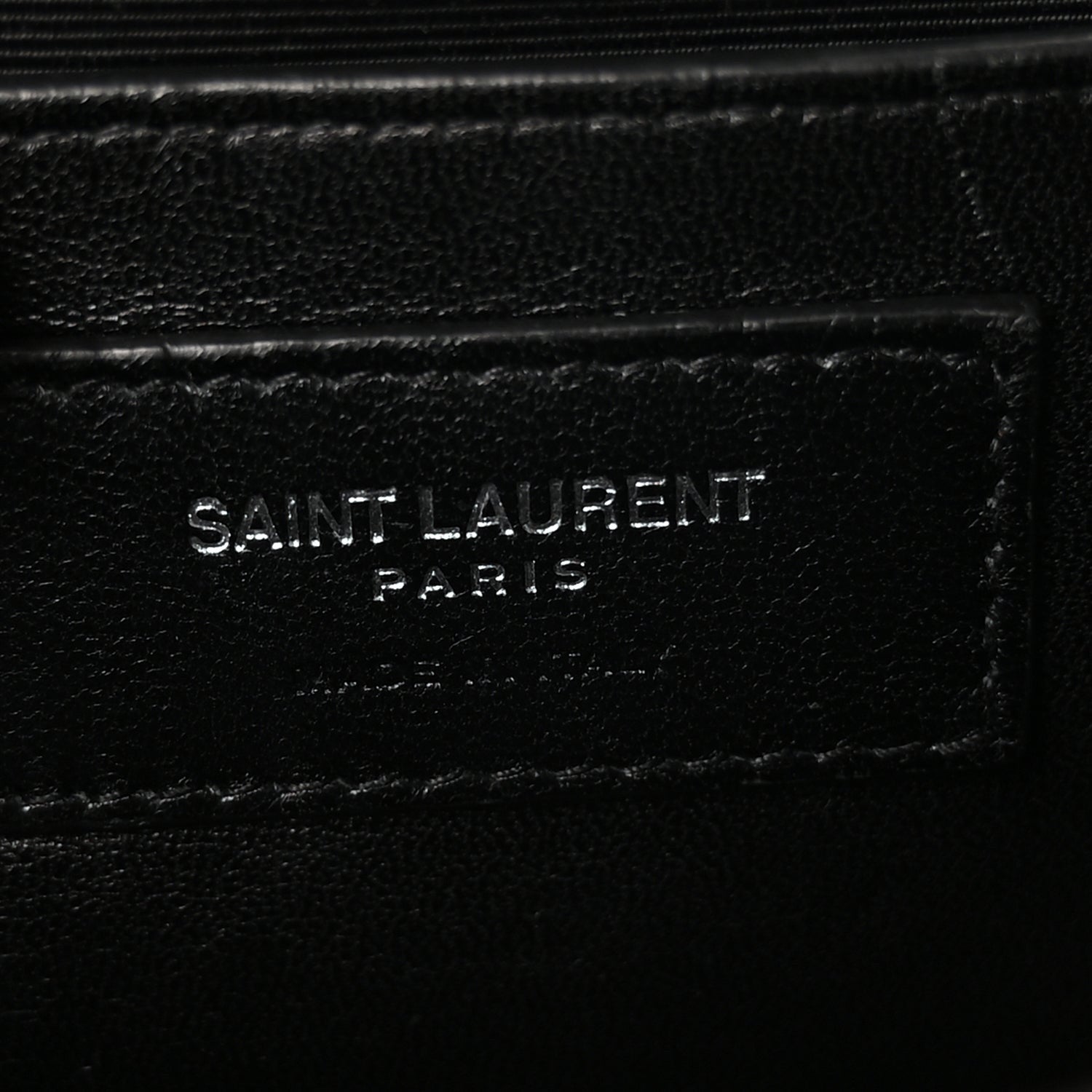 Saint Laurent Grain De Poudre Textured Mixed Matelasse Medium Triquilt Monogram Satchel  Earth 5 of 8