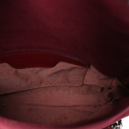 Stella McCartney Shaggy Deer Tiny Fold Over Falabella Tote Plum 4 of 8