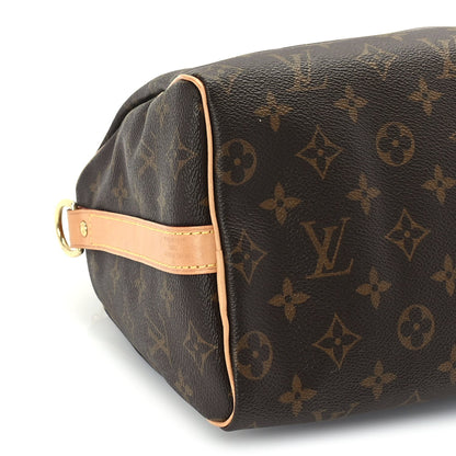 Louis Vuitton Monogram Speedy Bandouliere 25 Brown 7 of 8