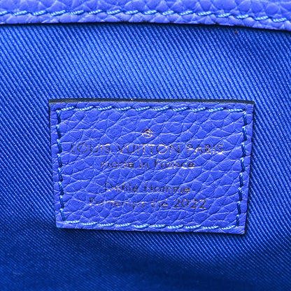 Louis Vuitton Taurillon Illusion Keepall Bandouliere 50 Bleu Rose 6 of 10