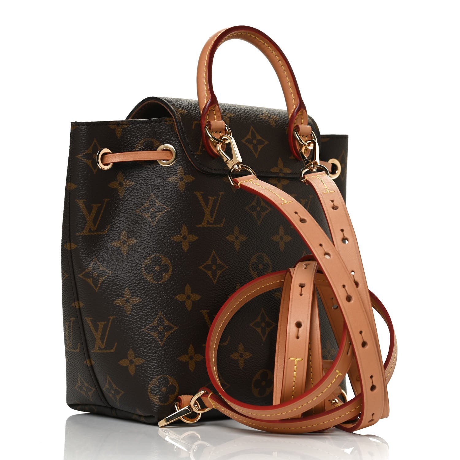 Louis Vuitton Monogram Montsouris BB Backpack Natural 3 of 12