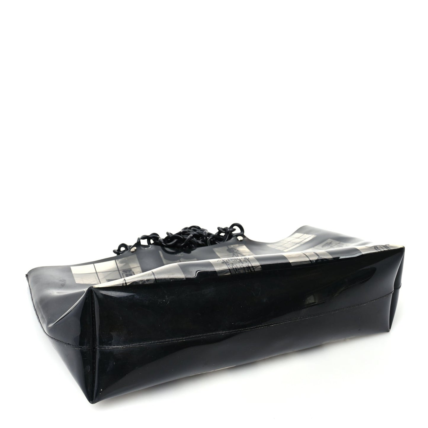 Vinyl Coco Window Tote Black