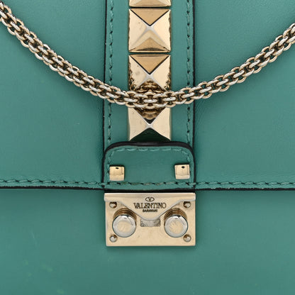 Valentino Garavani Vitello Medium Glam Lock Rockstud Flap Colibri 6 of 13