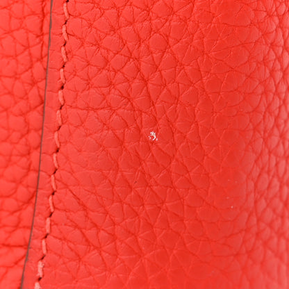 Hermes Taurillon Clemence Lindy 30 Rouge Casaque 12 of 12