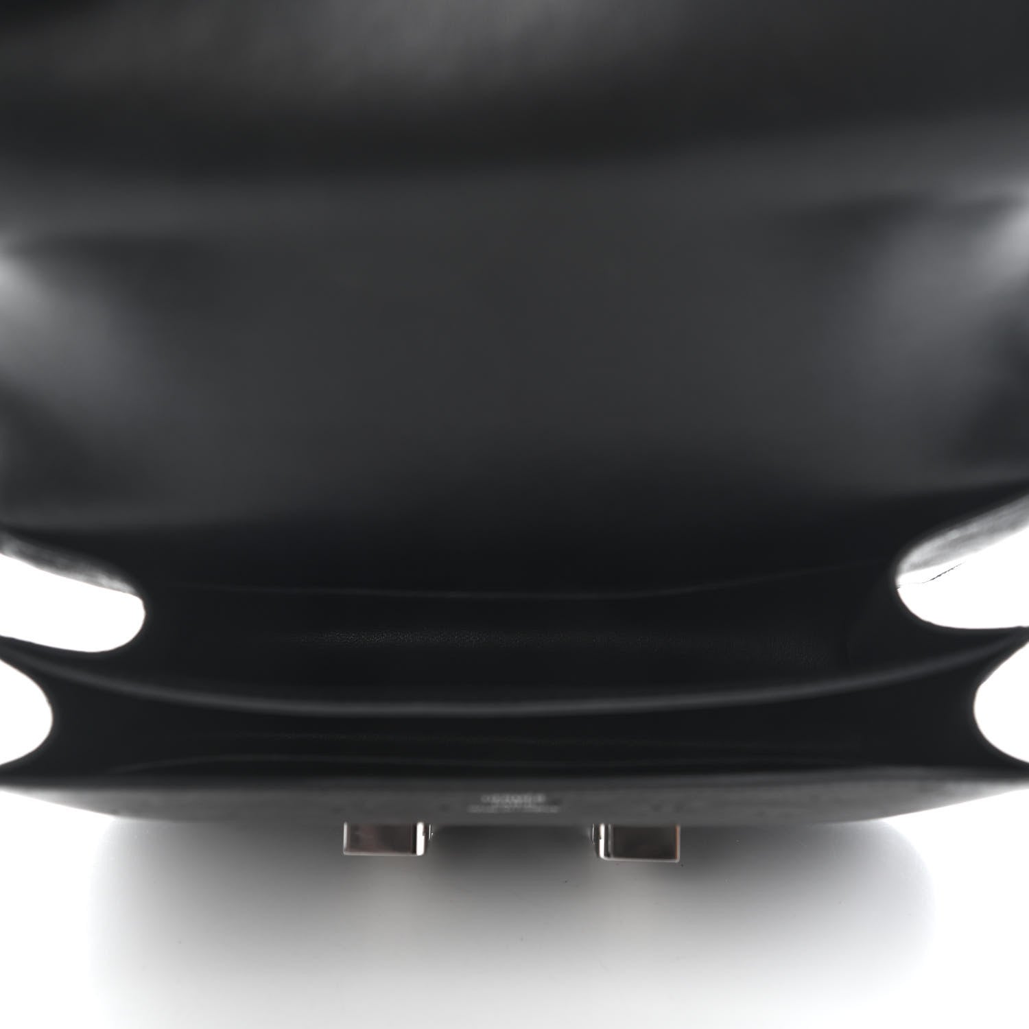 Hermes Ostrich Constance 18 Black 5 of 9