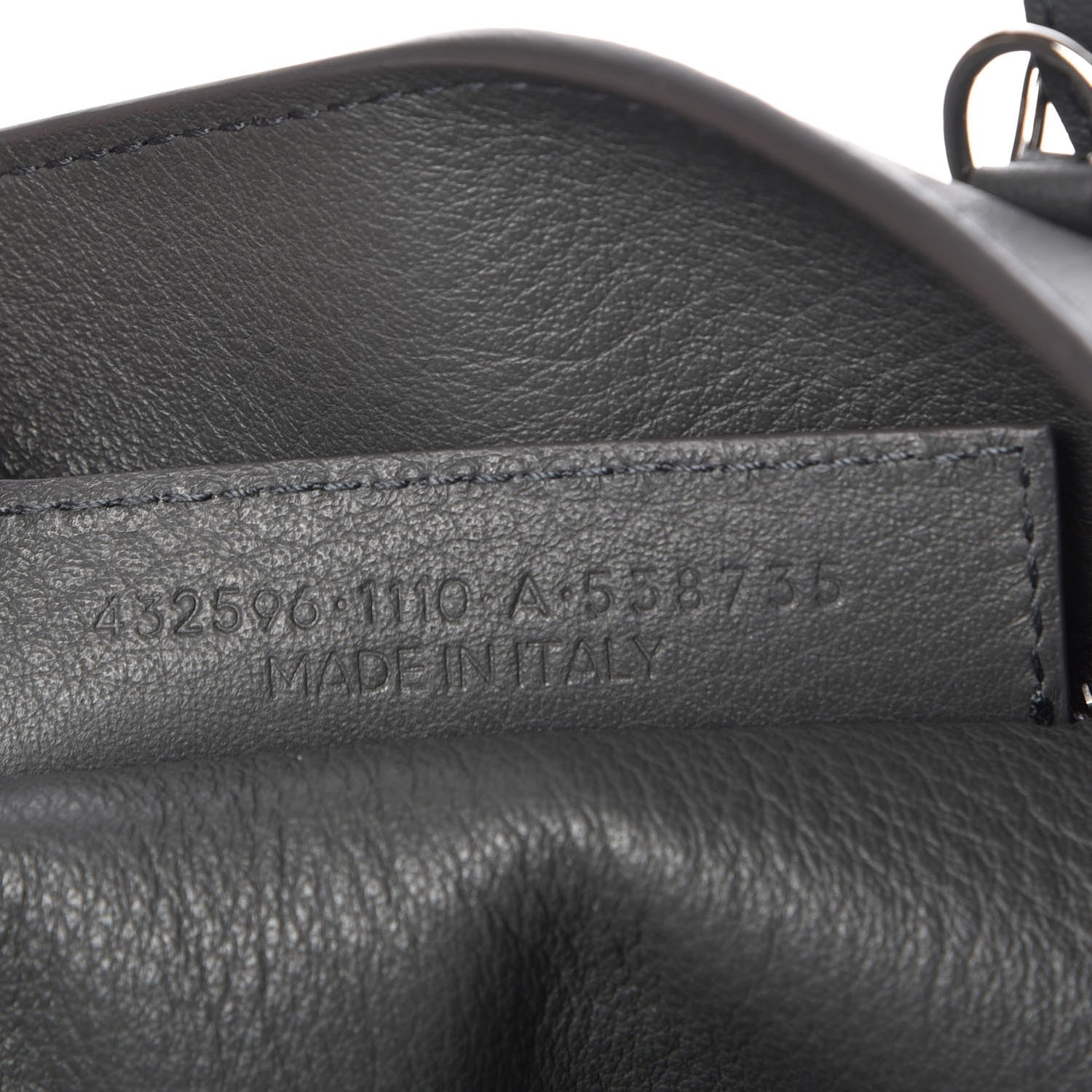 Balenciaga Veau Papier B4 Zip Around Tote Gris Fossile 8 of 8