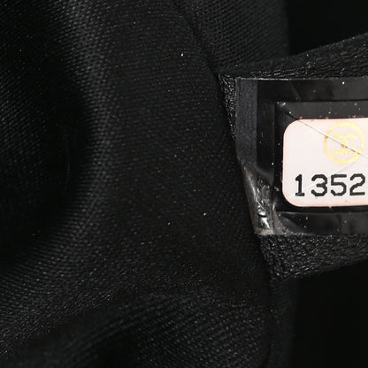 Chanel Lambskin Canvas CC Shopping Tote Black 7 of 13