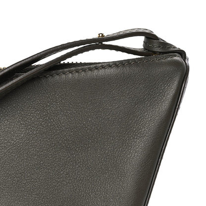 Loewe Calfskin Mini Hammock Hobo Dark Khaki Green 6 of 7