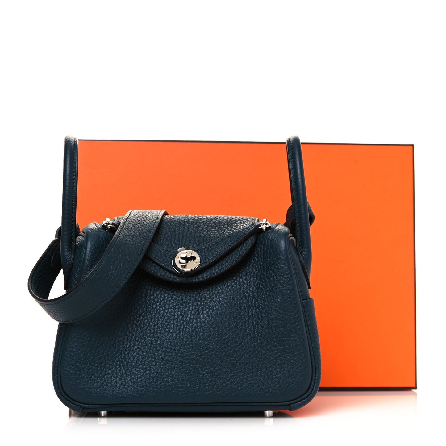 Taurillon Clemence Mini Lindy 20 Vert Cypress