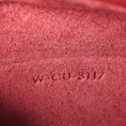 Celine Drummed Calfskin Nano Luggage Merlot 6 of 9
