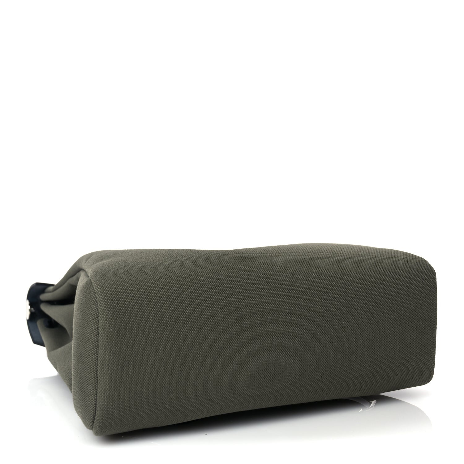 Hermes Military Toile Vache Hunter Herbag a Dos Zip Retourne Backpack Vert De Gris Black 3 of 8