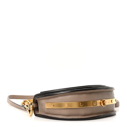 Chloe Calfskin Small Nile Bracelet Minaudiere Bag Motty Grey 4 of 10