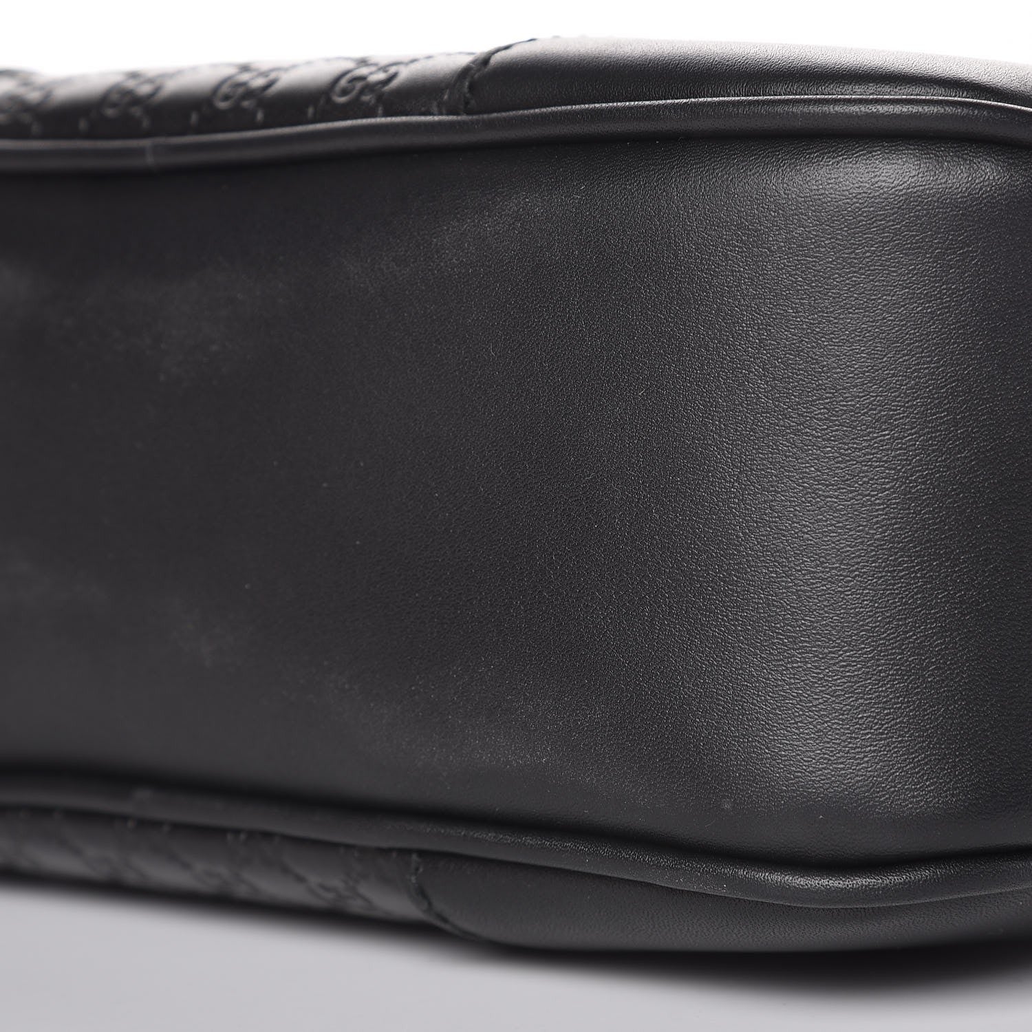 Gucci Microguccissima Mini Bree Messenger Bag Black 9 of 9