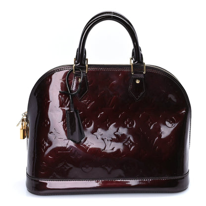 Louis Vuitton Vernis Alma PM Amarante 1 of 7