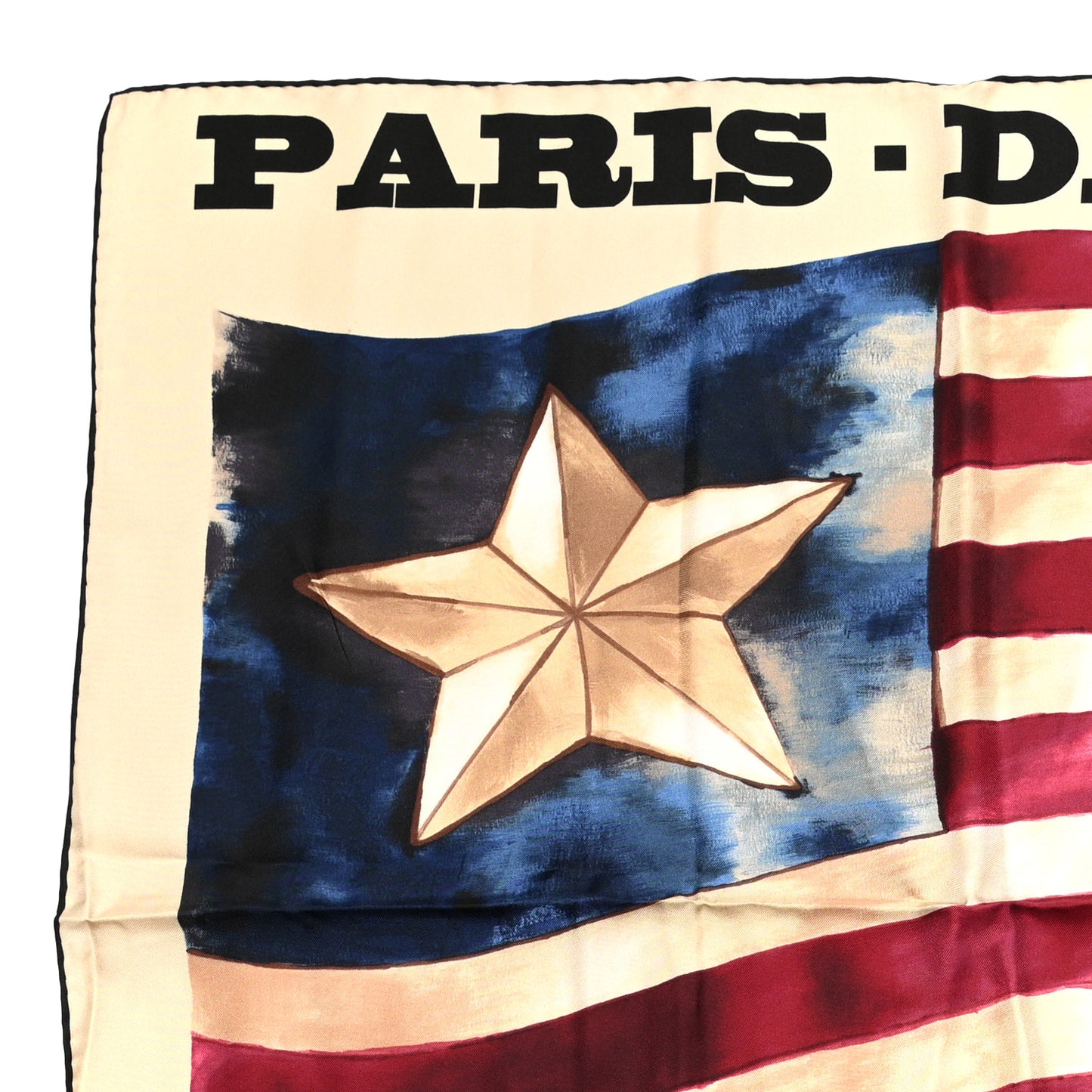 Silk Paris Dallas Square Scarf