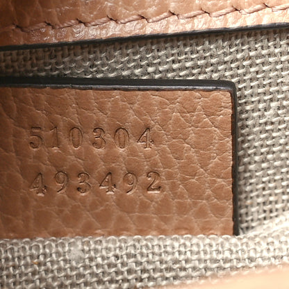 Gucci Dollar Calfskin Small Interlocking G Shoulder Bag Camelia 7 of 10