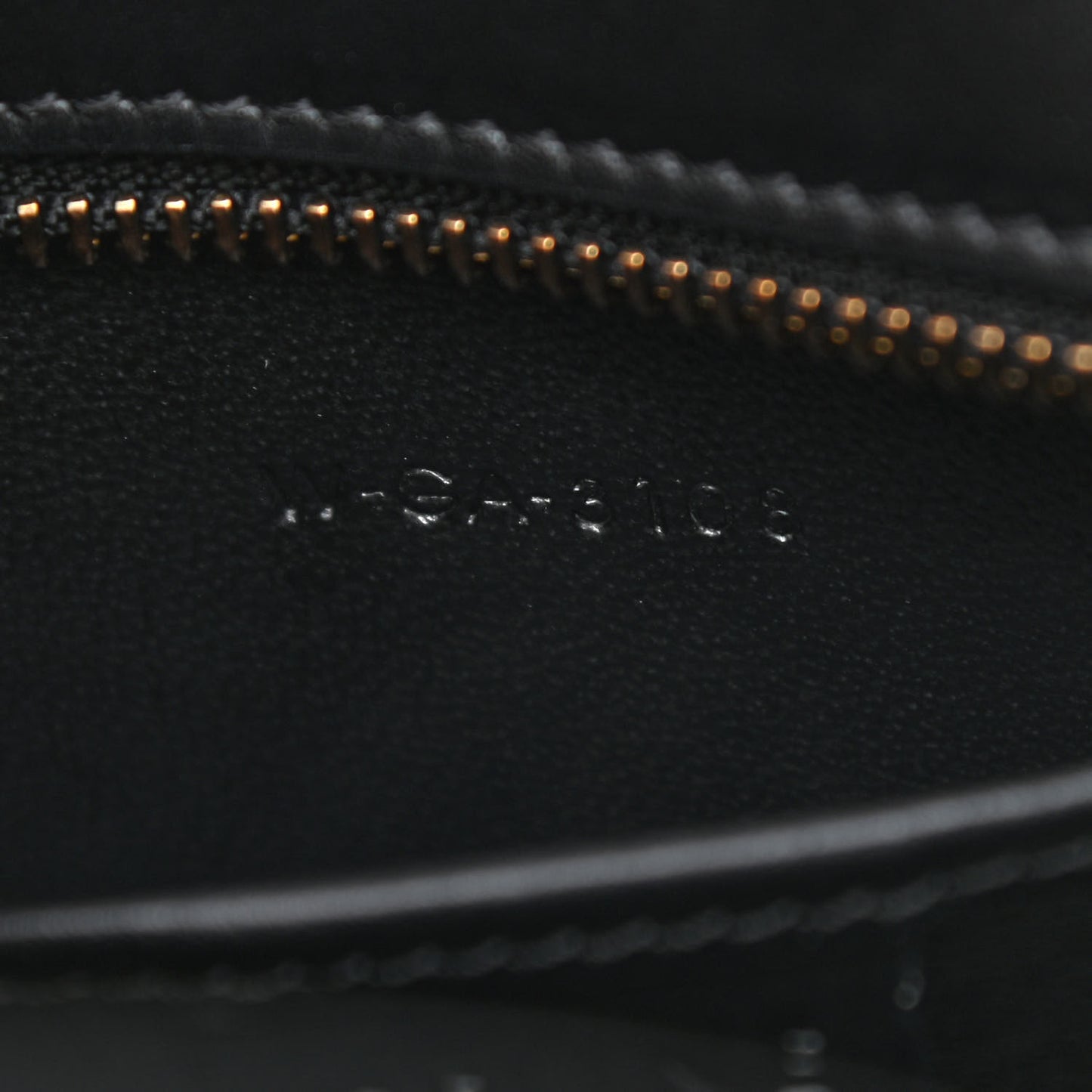 Calfskin Nano Tri-Color Luggage Zinc Almond