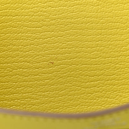 Hermes Chevre Mysore Kelly Longue Wallet Lime 8 of 14