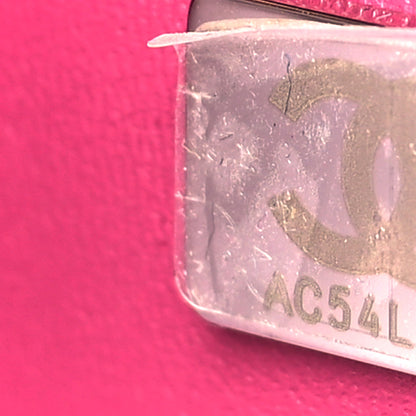 Chanel Metallic Tweed Quilted Mini Rectangular Flap Pink 8 of 12