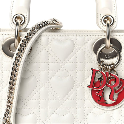 Christian Dior Lambskin Cannage Mini DiorAmour Lady Dior Latte 7 of 7