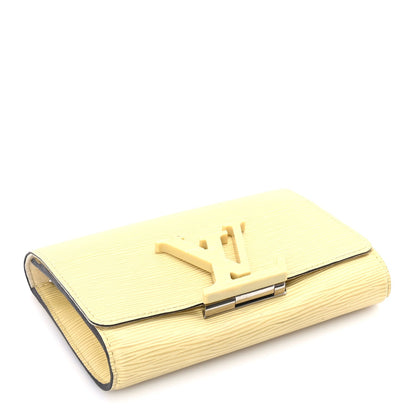 Louis Vuitton Epi Louise PM Jaune Plume Jaune Plum 3 of 7