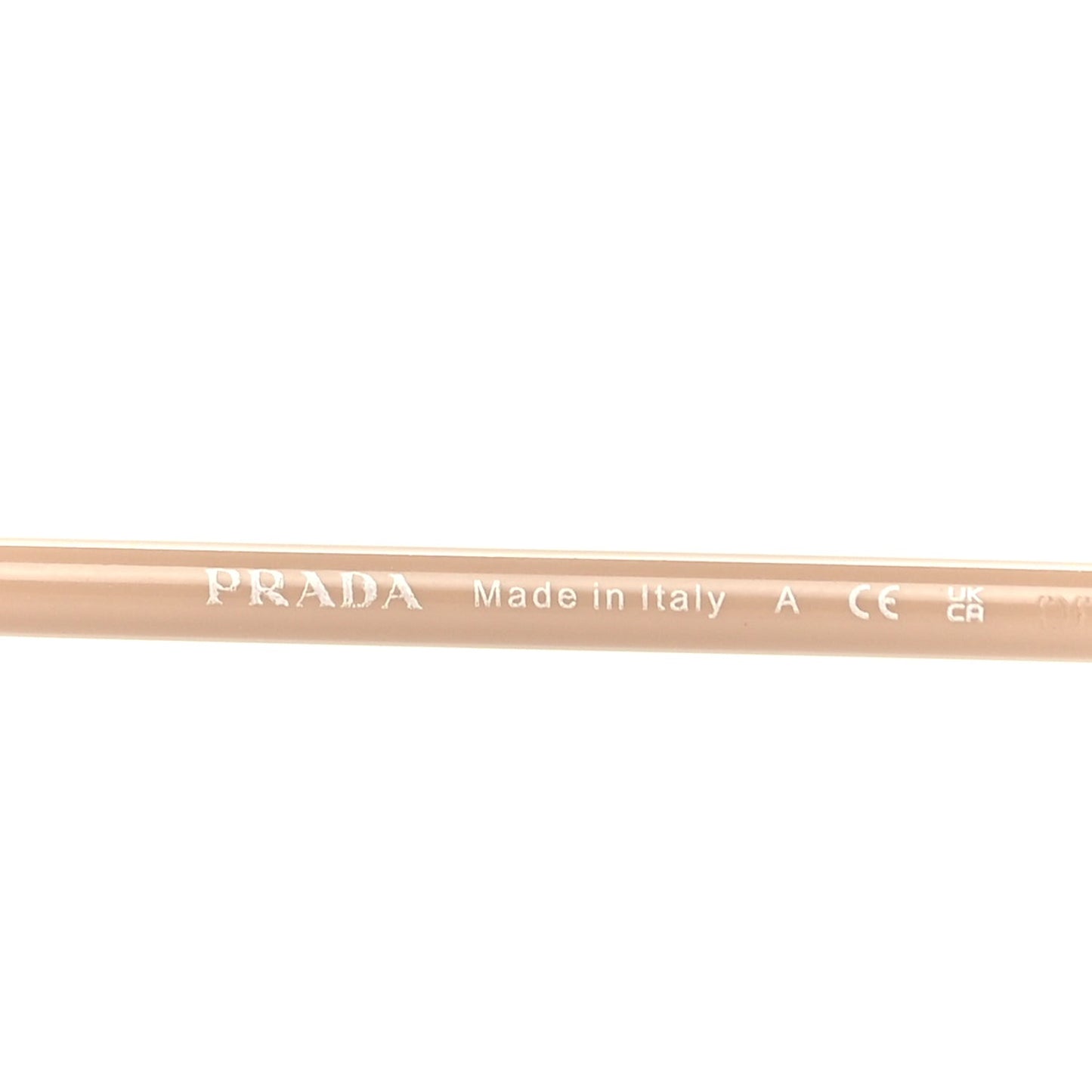 Acetate Round Sunglasses SPR67X Gold Blush
