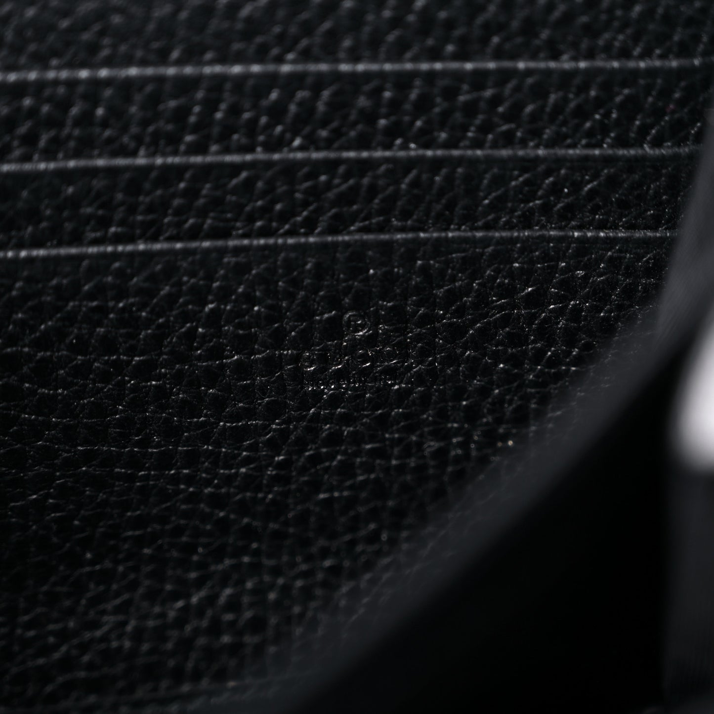 Calfskin Mini Dionysus Chain Wallet Black