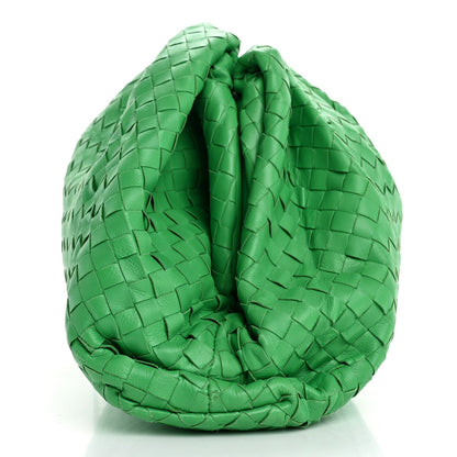Bottega Veneta Nappa Maxi Intrecciato The Pouch Oversized Clutch Parakeet 6 of 7