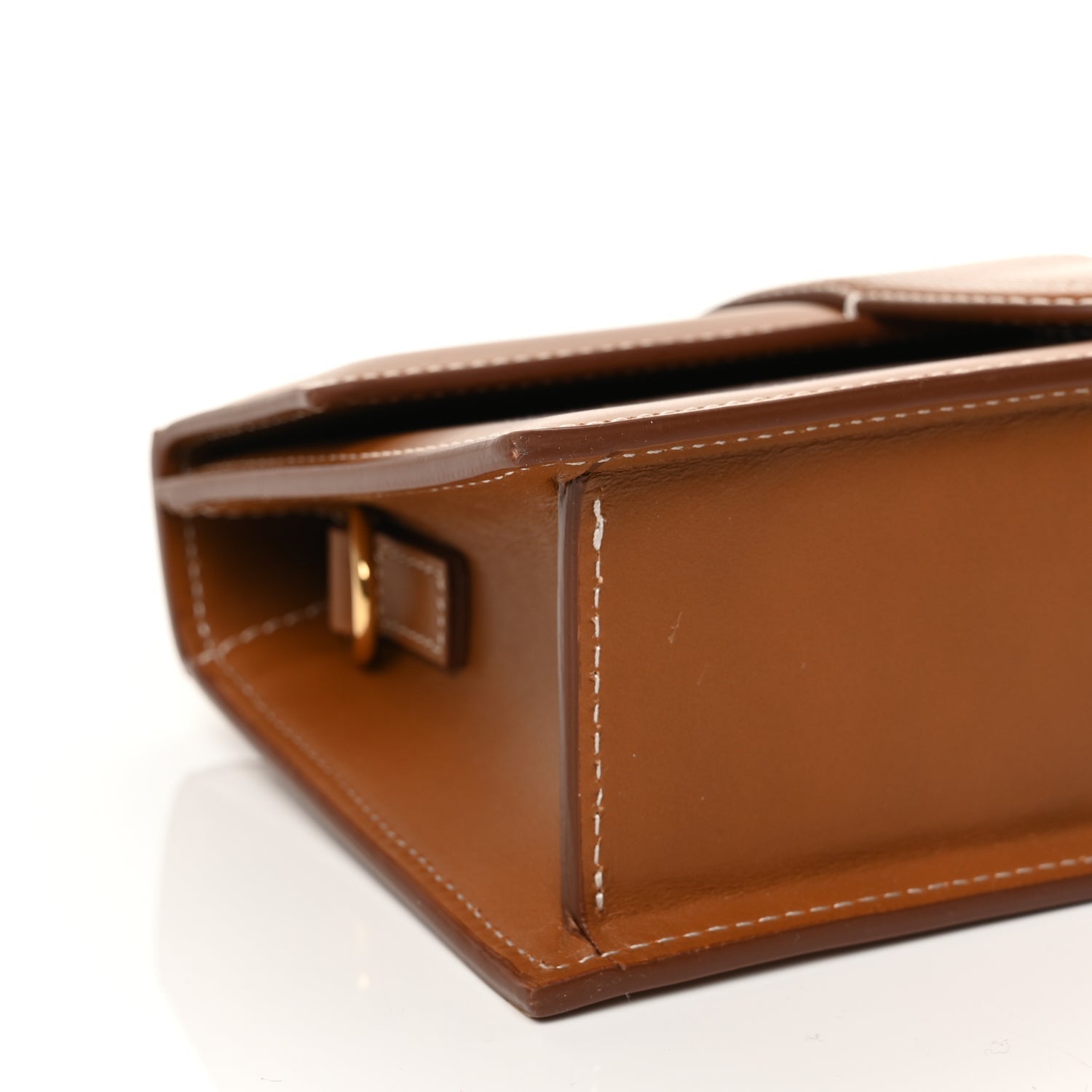 Jacquemus Smooth Calfskin Le Grand Bambino Light Brown 7 of 8