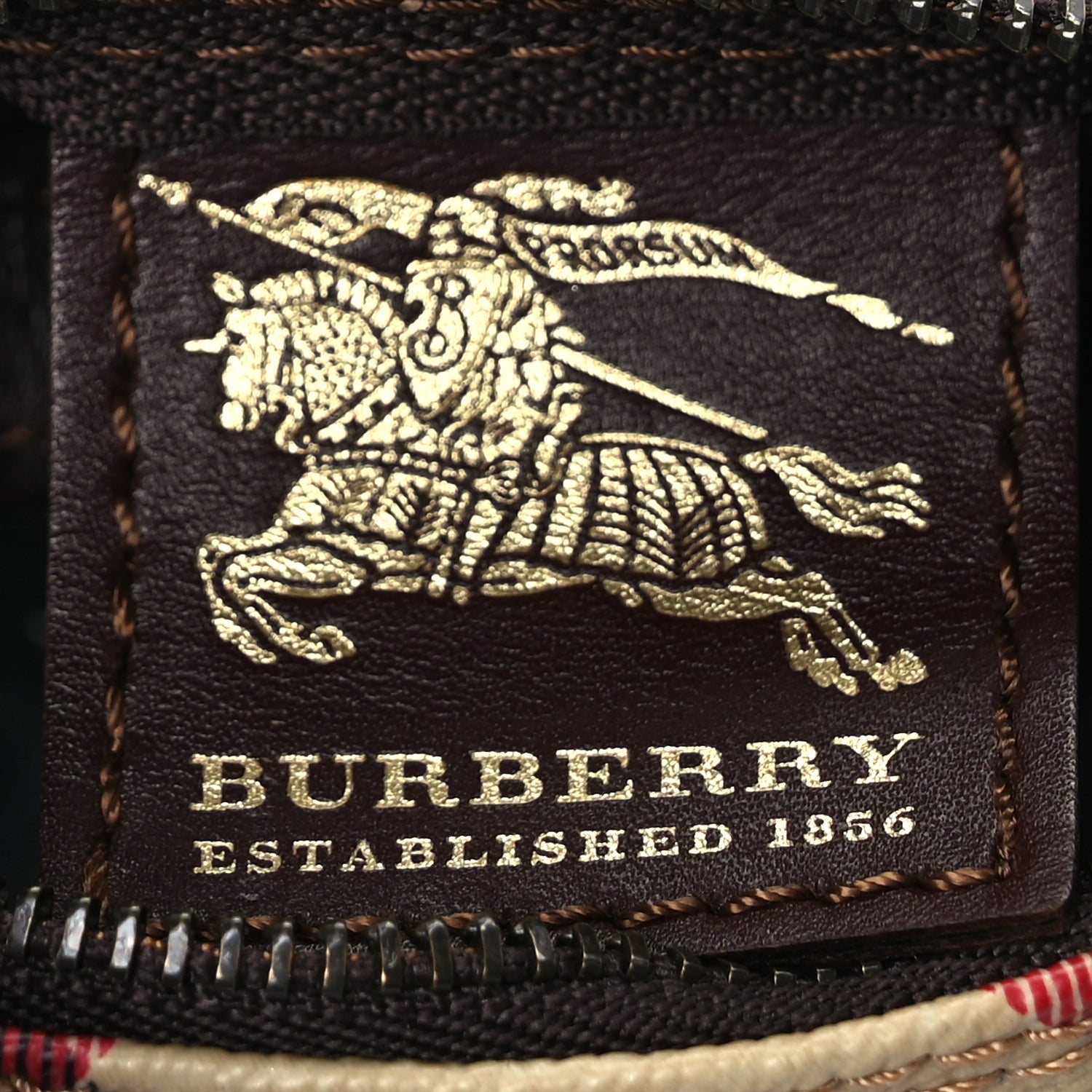 Burberry Haymarket Check Mini Shoulder Bag  Chocolate 5 of 8