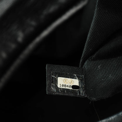 Chanel Lambskin Quilted Bowler Bag Black 7 of 7