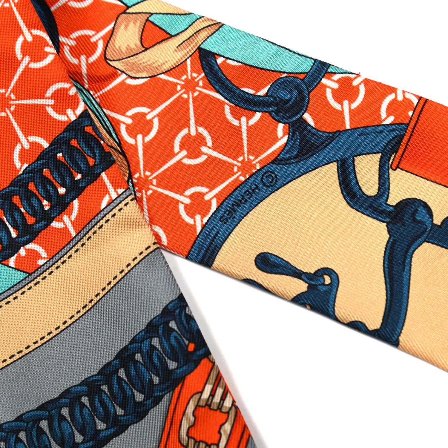 Hermes Silk La Promenade Du Matin Twilly 3 of 4