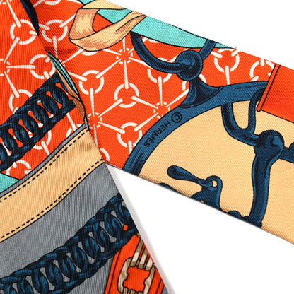 Hermes Silk La Promenade Du Matin Twilly 3 of 4