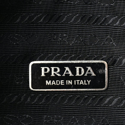 Prada Shearling Mini Re-Edition 2000 Bag  Black 5 of 8