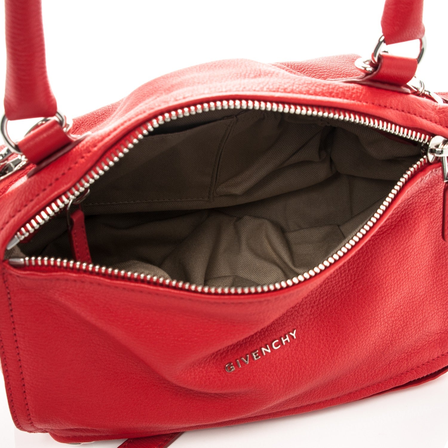 Givenchy Sugar Goatskin Small Pandora Red 5 of 7