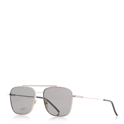 Fendi Mirror Sunglasses FF M0008/S Silver 1 of 8