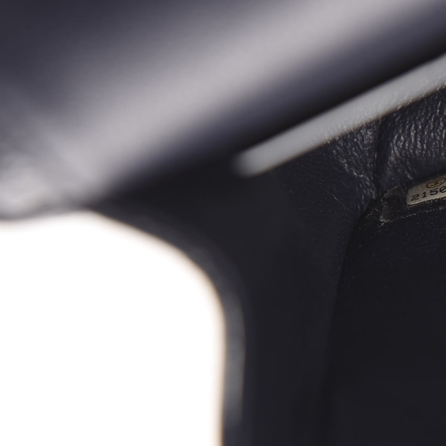 Caviar Quilted Medium Double Flap Navy