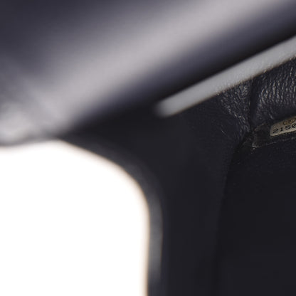 Chanel Caviar Quilted Medium Double Flap Navy 8 of 8