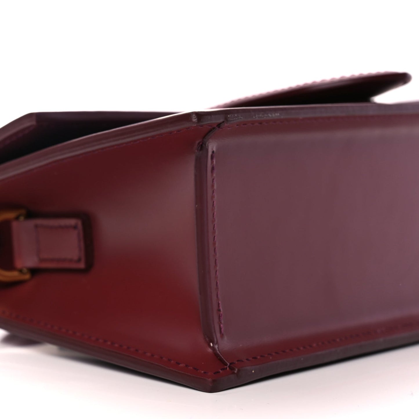 Smooth Calfskin Le Grand Bambino Dark Burgundy