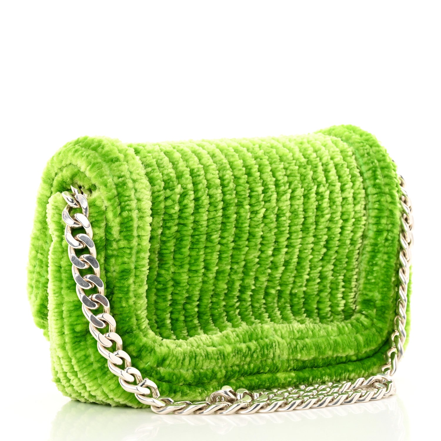 Bottega Veneta Chenille Corduroy Small Shoulder Bag Caterpillar 3 of 11