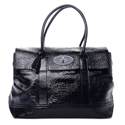 Mulberry Patent Bayswater Black 1 of 10