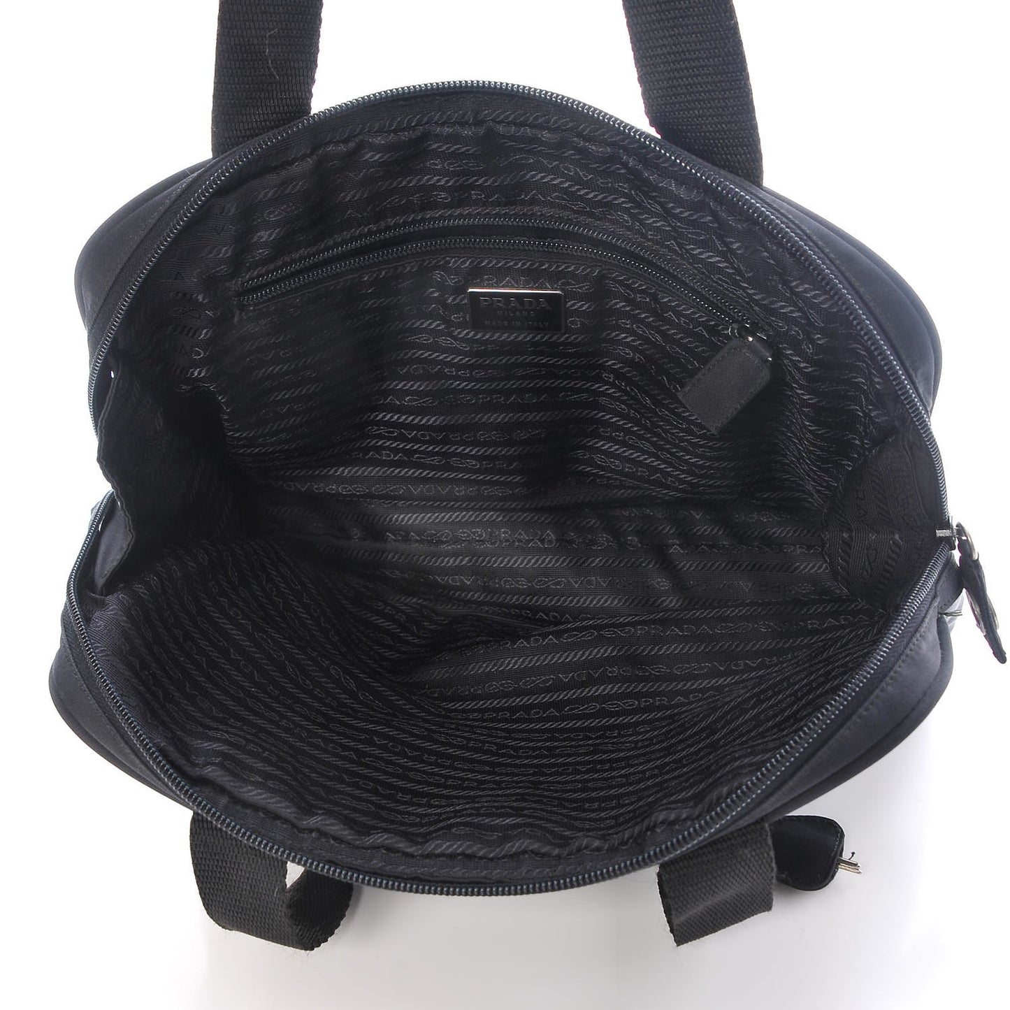 Tessuto Nylon Satchel Nero Black