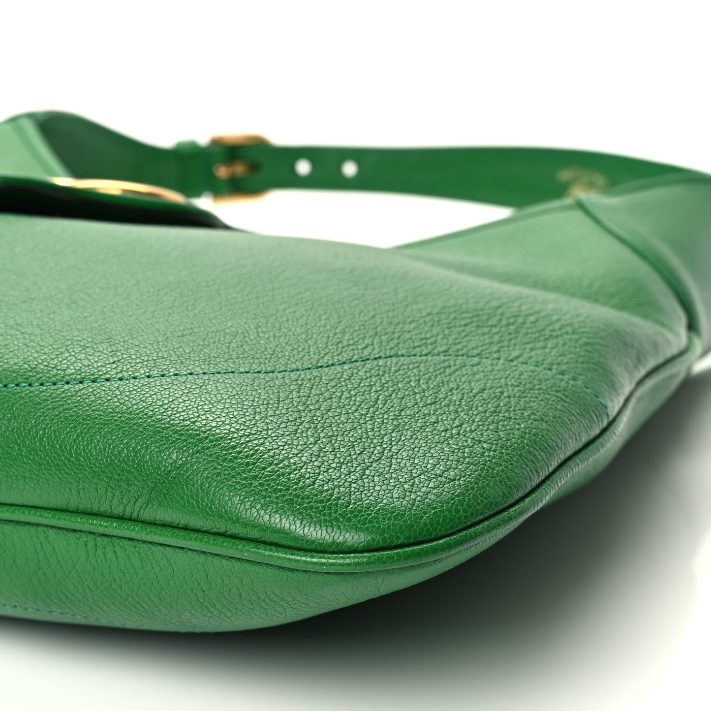 Goatskin Medium Aphrodite Shoulder Bag  New Shamrock